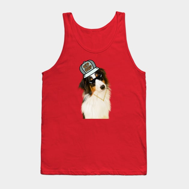 Dog lover hip hop style Tank Top by ExoticFashion